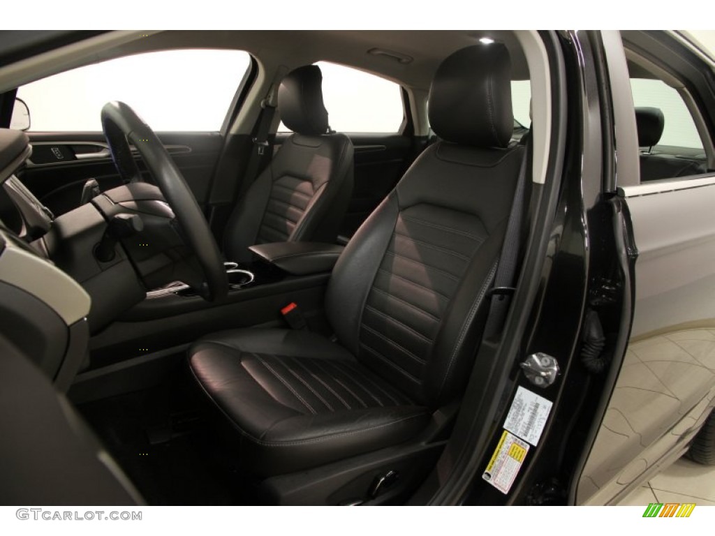 Charcoal Black Interior 2013 Ford Fusion SE 1.6 EcoBoost Photo #88688820