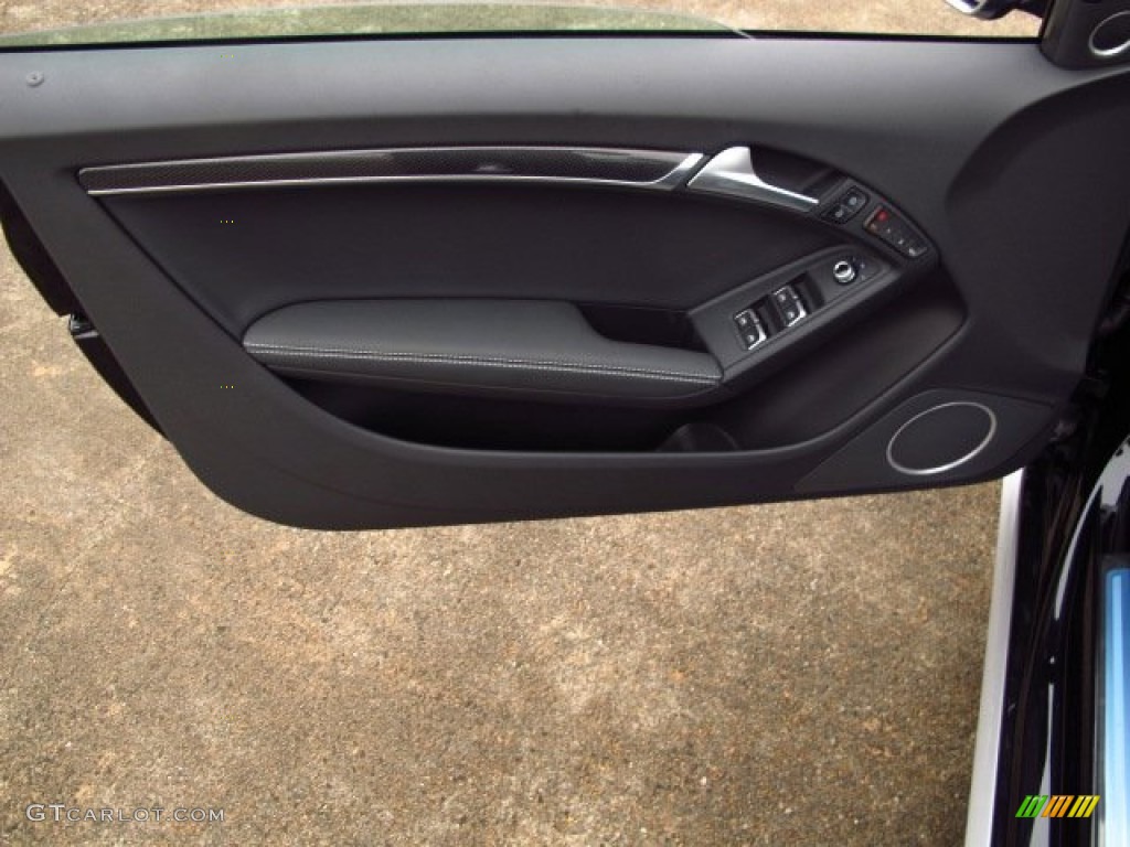 2014 S5 3.0T Premium Plus quattro Cabriolet - Phantom Black Pearl / Black photo #11