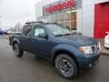 2014 Graphite Blue Nissan Frontier Pro-4X Crew Cab 4x4 #88667088