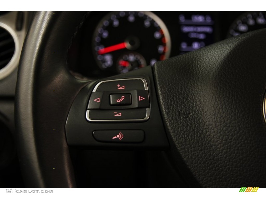 2011 Tiguan SE - Alpine Gray Metallic / Charcoal photo #8