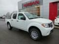 Glacier White 2014 Nissan Frontier SV Crew Cab 4x4