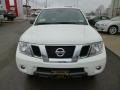 2014 Glacier White Nissan Frontier SV Crew Cab 4x4  photo #2