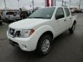 Glacier White - Frontier SV Crew Cab 4x4 Photo No. 3