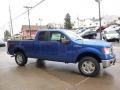 Blue Flame 2014 Ford F150 XLT SuperCab 4x4 Exterior