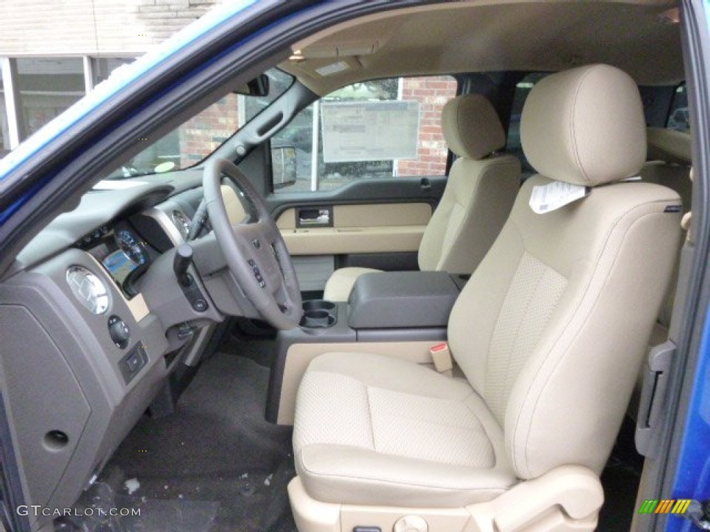 2014 Ford F150 XLT SuperCab 4x4 Front Seat Photo #88690884