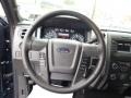 Steel Grey 2014 Ford F150 XLT SuperCrew 4x4 Steering Wheel