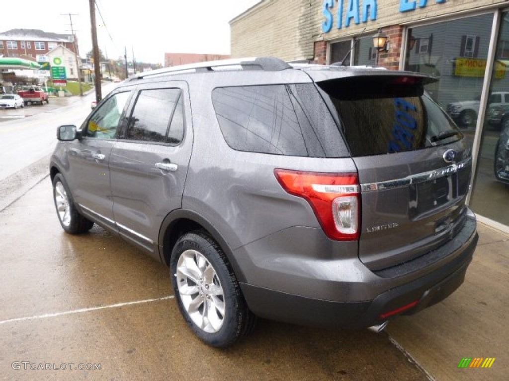 2014 Explorer Limited 4WD - Sterling Gray / Charcoal Black photo #6