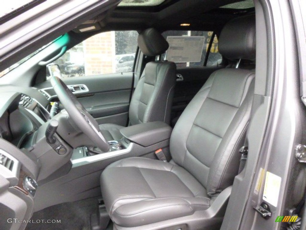 Charcoal Black Interior 2014 Ford Explorer Limited 4WD Photo #88691205