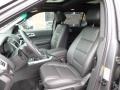 Charcoal Black 2014 Ford Explorer Limited 4WD Interior Color