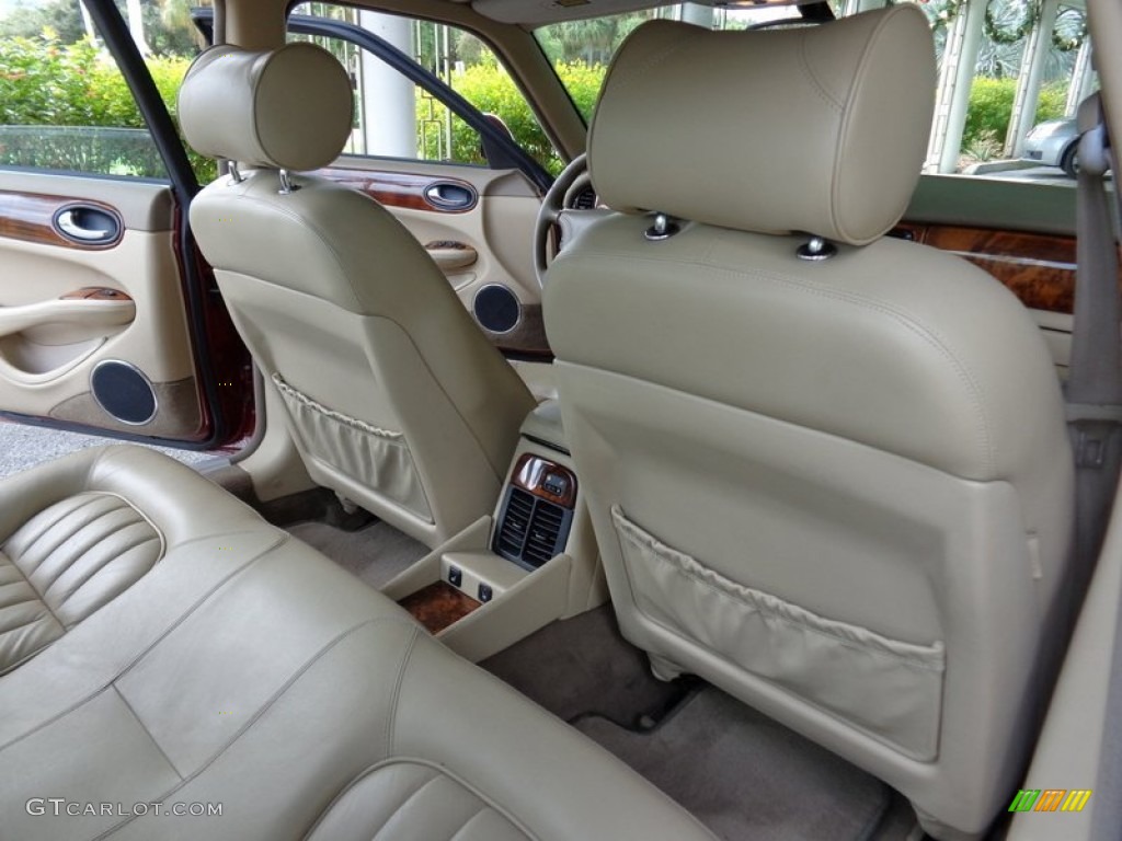 2000 XJ XJ8 - Carnival Red / Cashmere photo #13