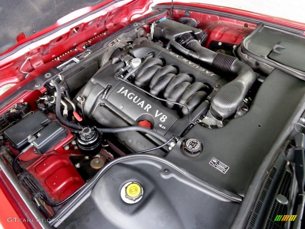 2000 XJ XJ8 - Carnival Red / Cashmere photo #21