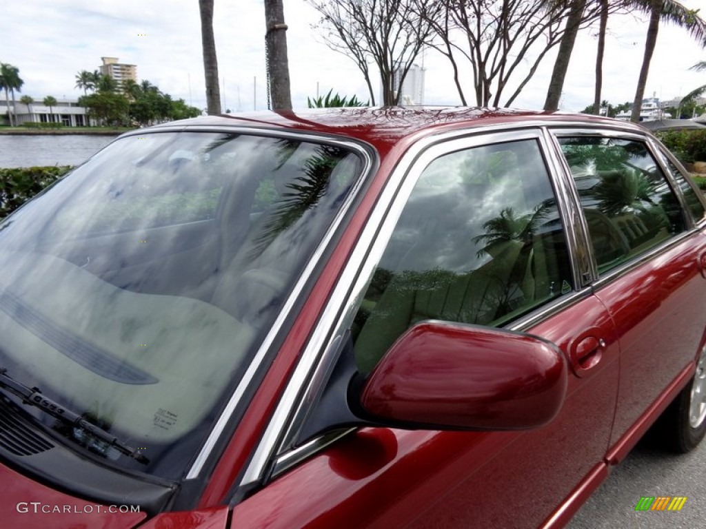 2000 XJ XJ8 - Carnival Red / Cashmere photo #22