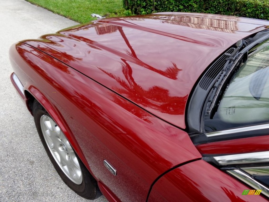 2000 XJ XJ8 - Carnival Red / Cashmere photo #28