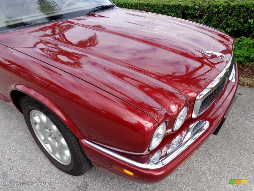 2000 XJ XJ8 - Carnival Red / Cashmere photo #36