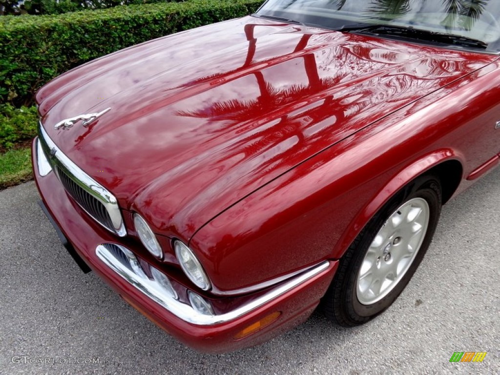 2000 XJ XJ8 - Carnival Red / Cashmere photo #41