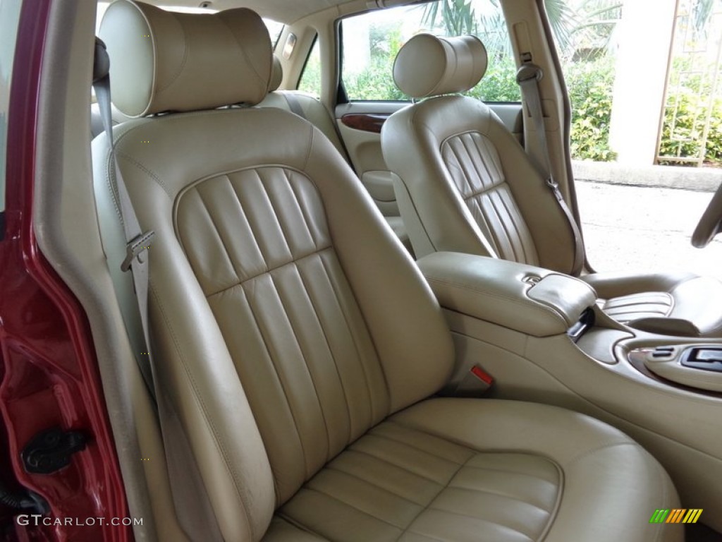 2000 XJ XJ8 - Carnival Red / Cashmere photo #52