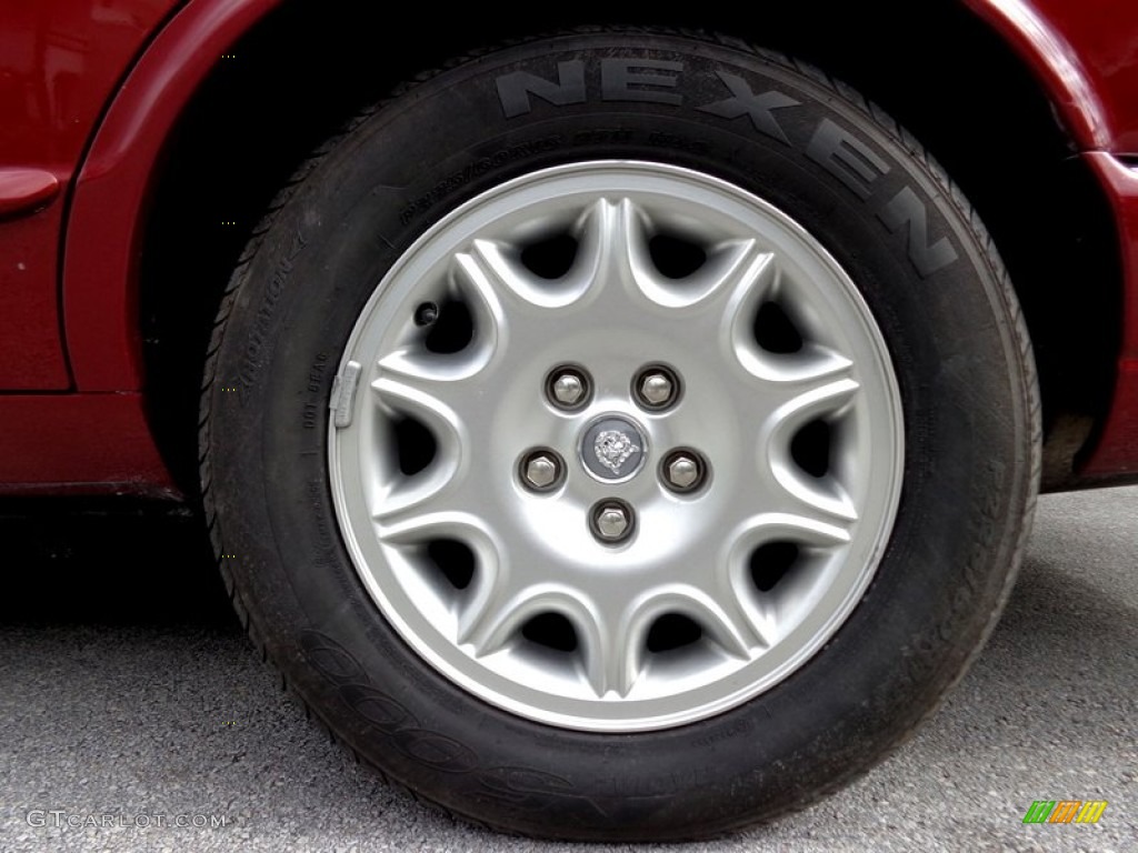 2000 XJ XJ8 - Carnival Red / Cashmere photo #61