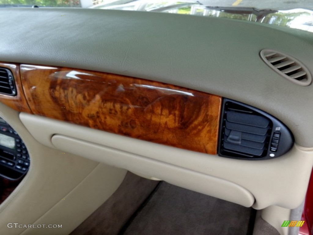 2000 XJ XJ8 - Carnival Red / Cashmere photo #70