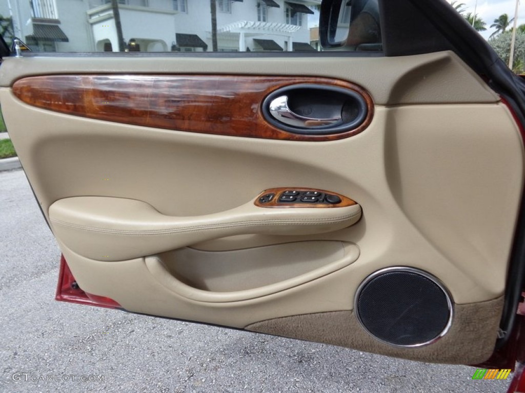 2000 XJ XJ8 - Carnival Red / Cashmere photo #72