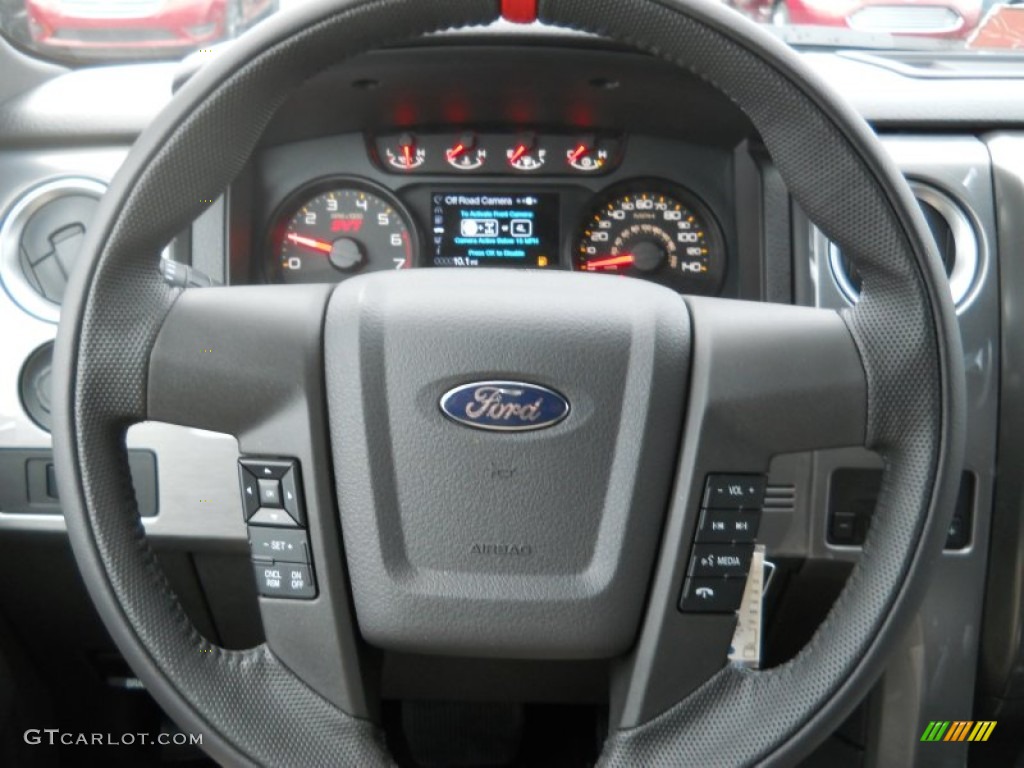 2014 F150 SVT Raptor SuperCrew 4x4 - Ruby Red / Raptor Special Edition Black/Brick Accent photo #29