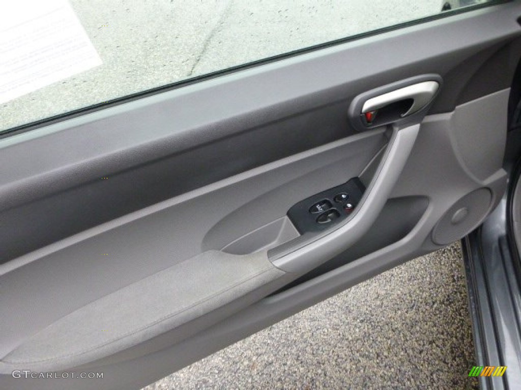 2011 Civic LX Coupe - Polished Metal Metallic / Gray photo #17