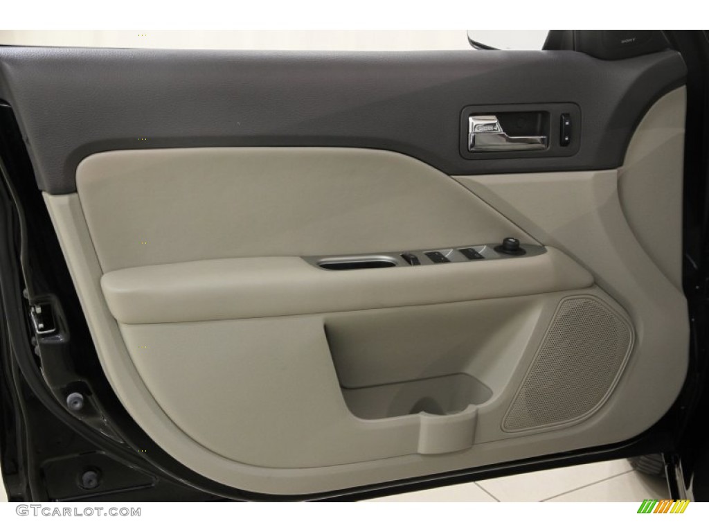 2012 Fusion SEL - Black / Medium Light Stone photo #4
