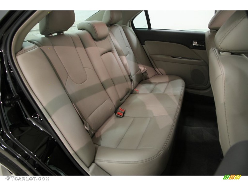2012 Fusion SEL - Black / Medium Light Stone photo #15