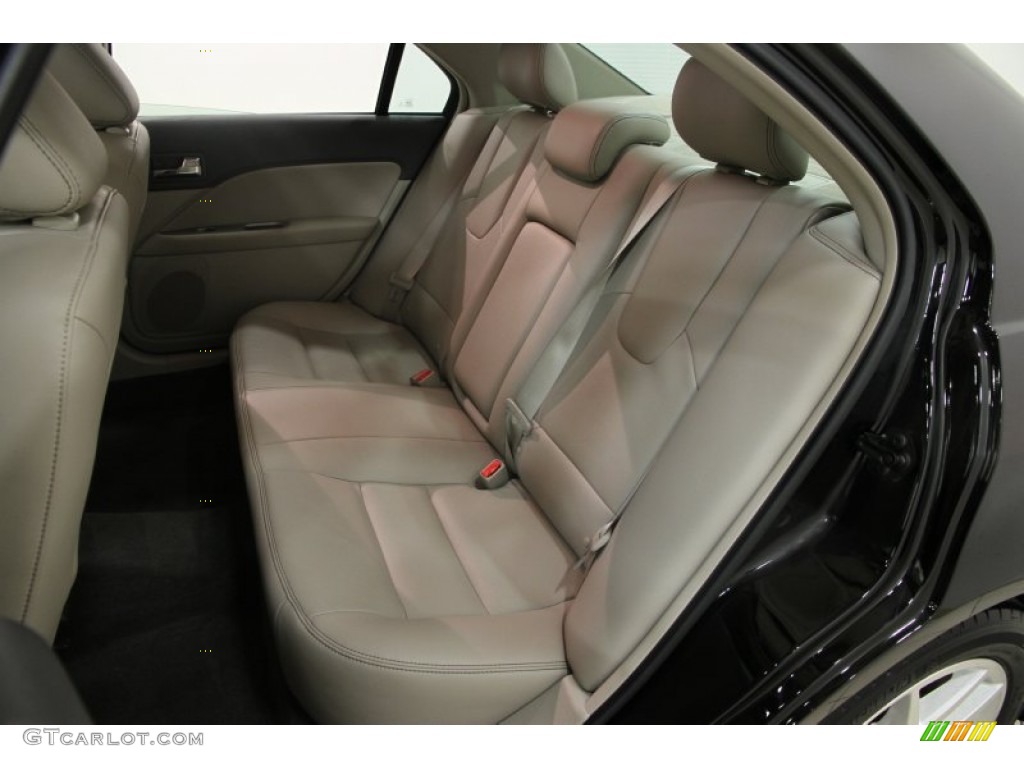 2012 Fusion SEL - Black / Medium Light Stone photo #16