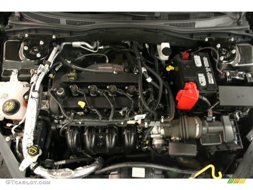2012 Fusion SEL - Black / Medium Light Stone photo #18