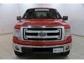 2013 Vermillion Red Ford F150 XLT SuperCrew 4x4  photo #2