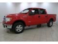 2013 Vermillion Red Ford F150 XLT SuperCrew 4x4  photo #3