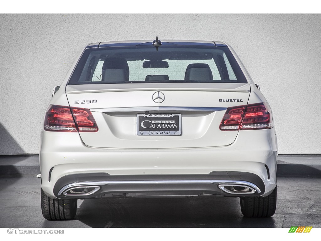 2014 E E250 BlueTEC Sedan - Diamond White Metallic / Black photo #3