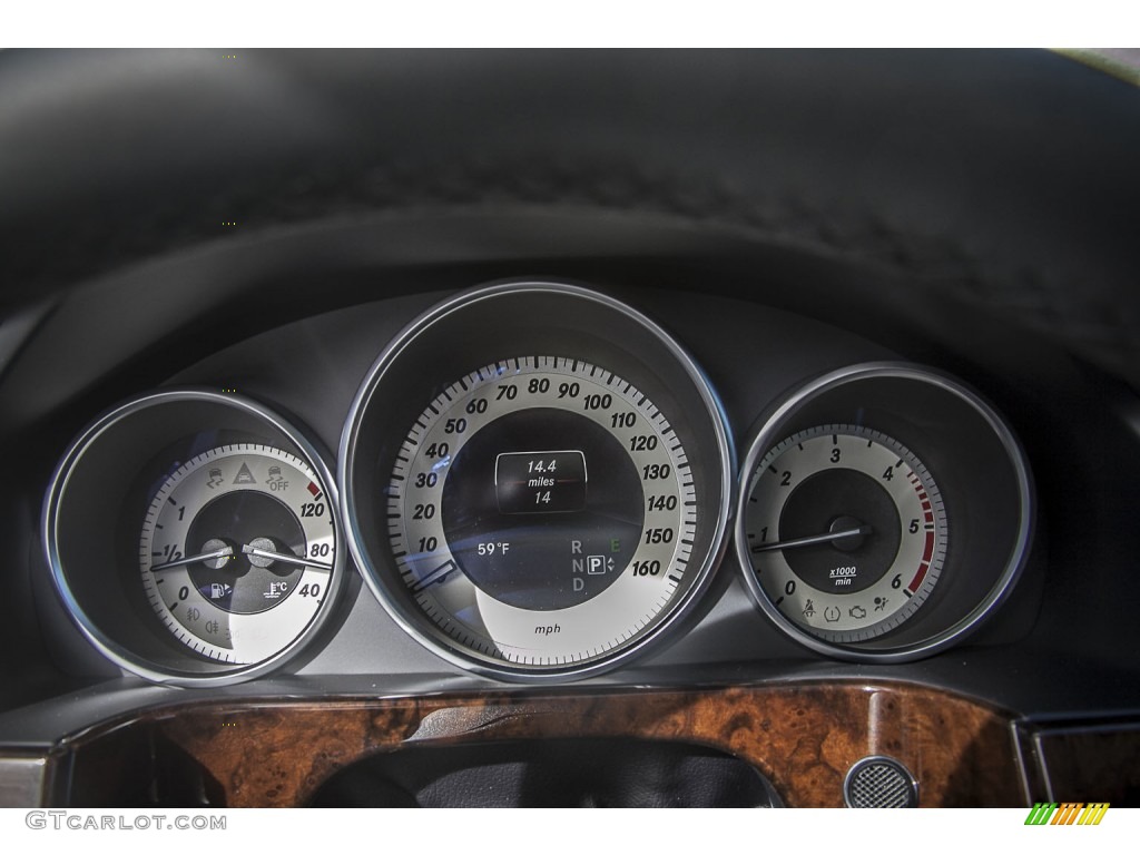 2014 E E250 BlueTEC Sedan - Diamond White Metallic / Black photo #6