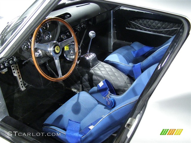 Black/Blue Interior 1962 Ferrari 250 GTO Tribute Standard 250 GTO Tribute Model Photo #88698