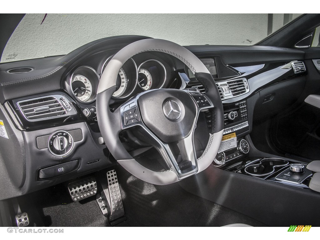 2014 Mercedes-Benz CLS 550 Coupe Black Dashboard Photo #88697155