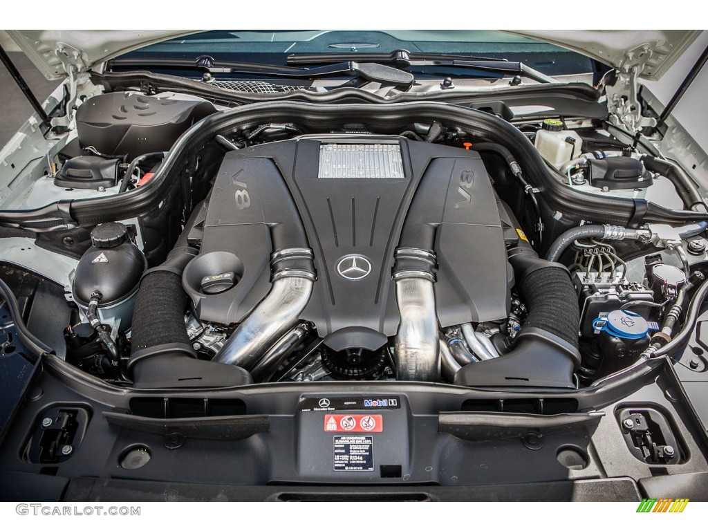 2014 Mercedes-Benz CLS 550 Coupe 4.6 Liter Twin-Turbocharged DOHC 32-Valve VVT V8 Engine Photo #88697314
