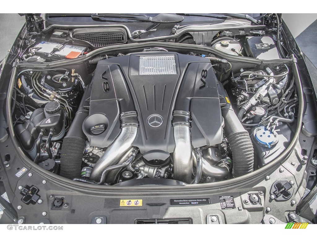 2014 Mercedes-Benz CL 550 4Matic 4.6 Liter Twin-Turbocharged DI DOHC 32-Valve VVT V8 Engine Photo #88697728