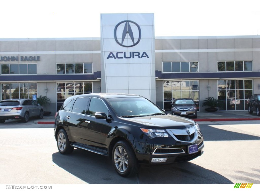 Crystal Black Pearl Acura MDX