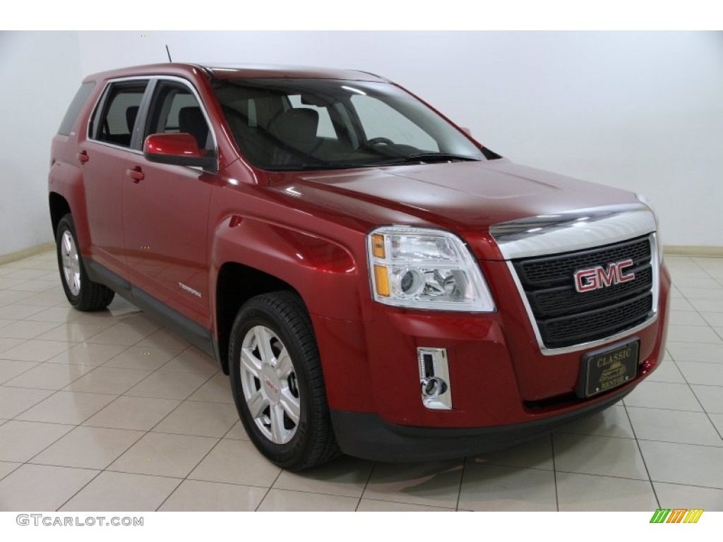 2014 Terrain SLE - Crystal Red Tintcoat / Jet Black photo #1