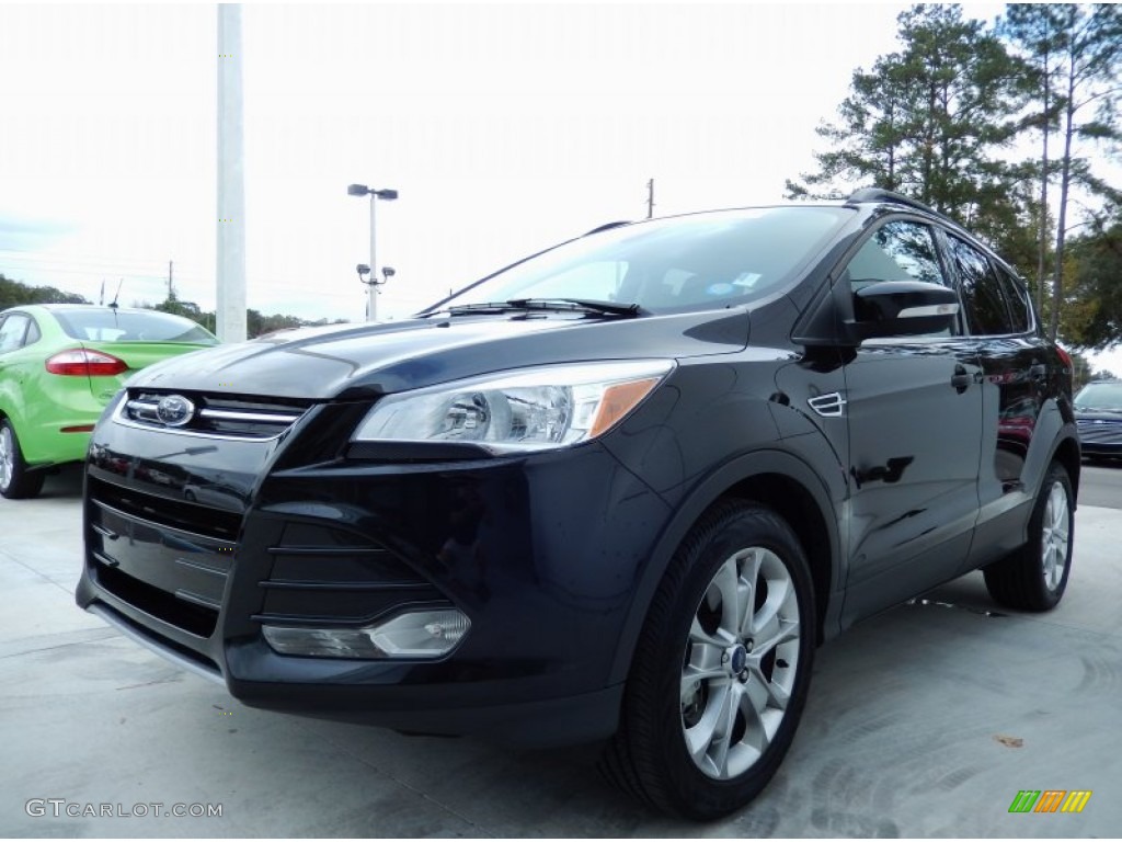 2013 Escape SEL 1.6L EcoBoost 4WD - Tuxedo Black Metallic / Charcoal Black photo #1