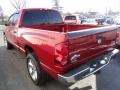 2008 Inferno Red Crystal Pearl Dodge Ram 1500 Big Horn Edition Quad Cab 4x4  photo #3