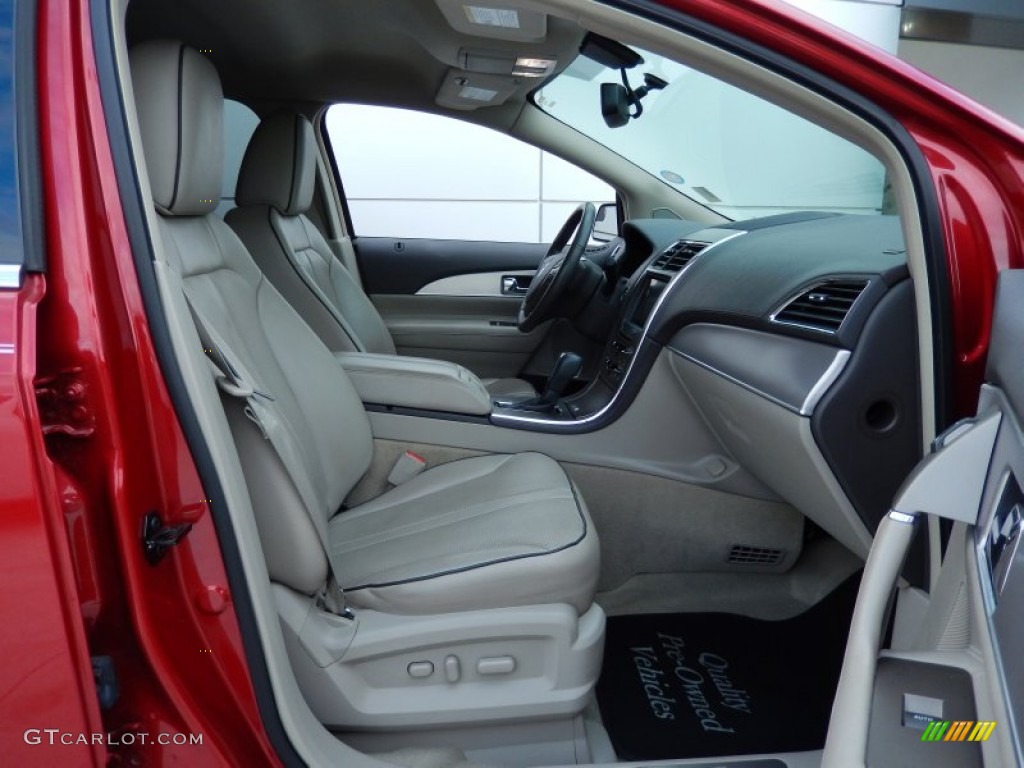 2011 MKX FWD - Red Candy Metallic / Medium Light Stone photo #16