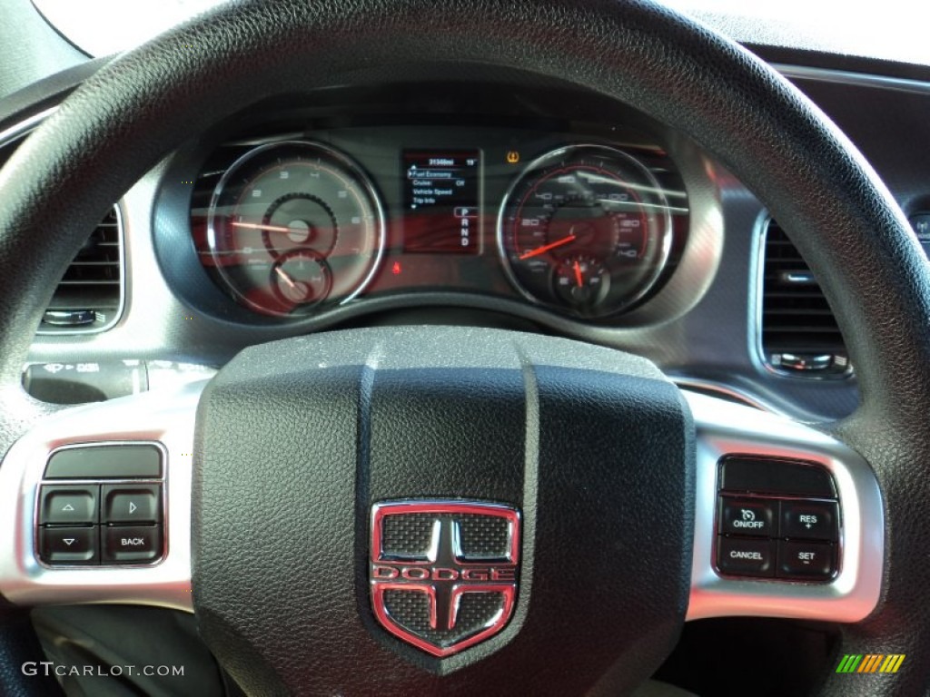 2013 Charger SE - Redline 3 Coat Pearl / Black photo #7