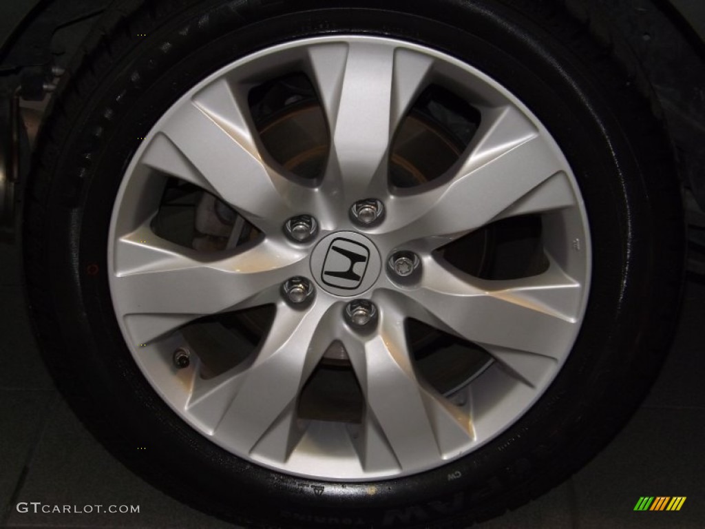 2010 Accord EX-L Sedan - Polished Metal Metallic / Gray photo #4