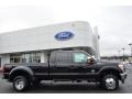 Tuxedo Black Metallic - F350 Super Duty Lariat Crew Cab 4x4 Dually Photo No. 2