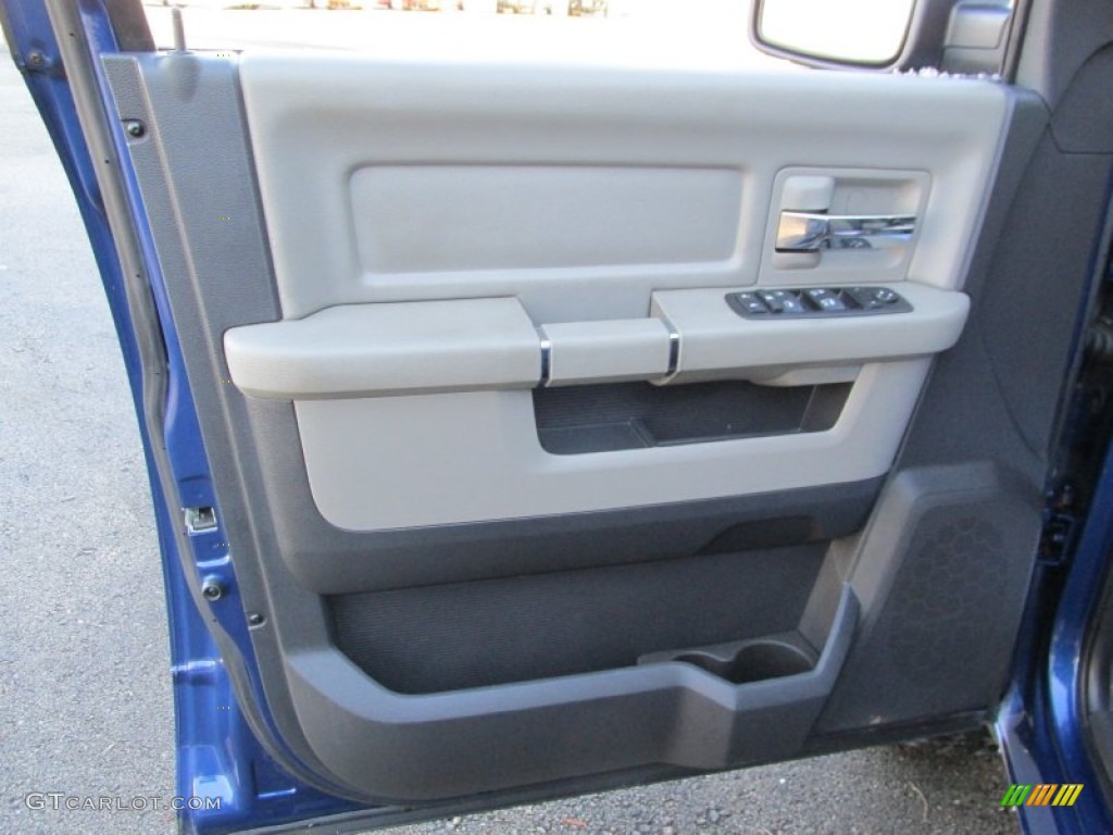 2011 Ram 1500 SLT Quad Cab 4x4 - Deep Water Blue Pearl / Dark Slate Gray/Medium Graystone photo #11