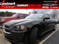 Pitch Black 2013 Dodge Charger SE