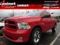 Flame Red 2012 Dodge Ram 1500 Express Quad Cab 4x4