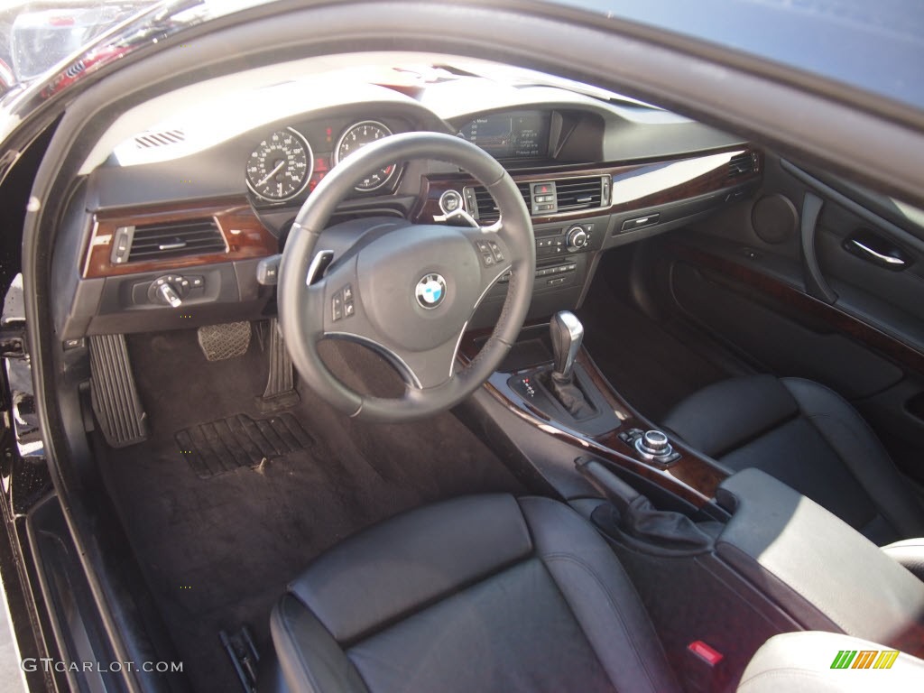 2011 3 Series 328i Coupe - Jet Black / Black photo #13