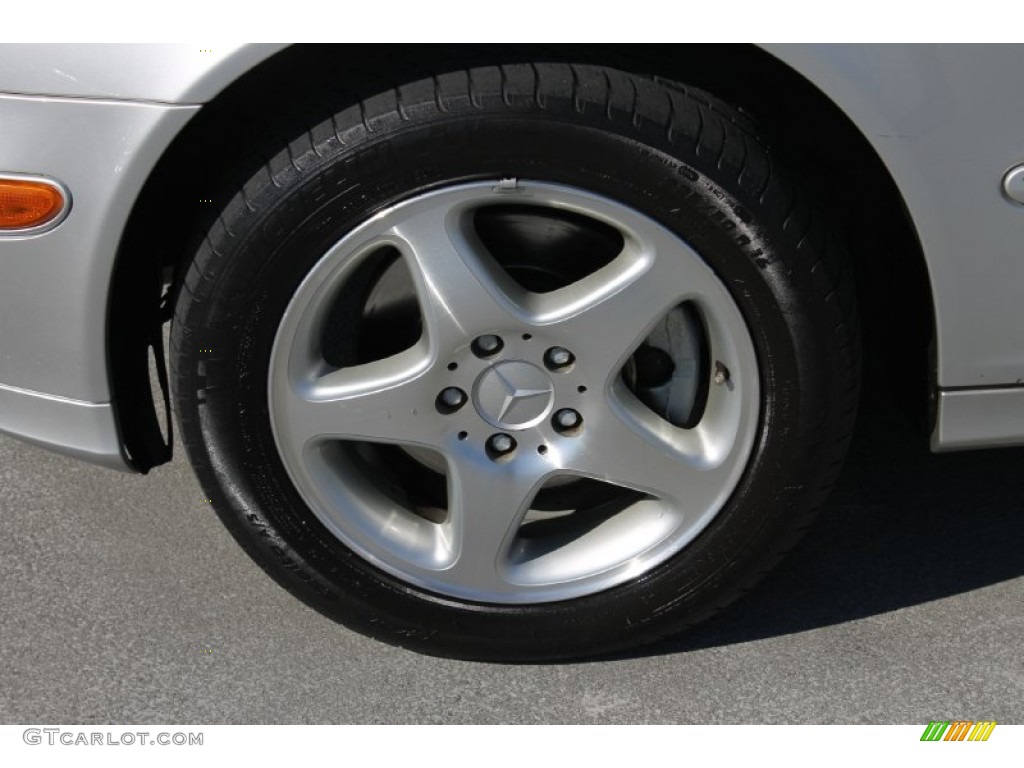2001 C 320 Sedan - Brilliant Silver Metallic / Charcoal Black photo #4